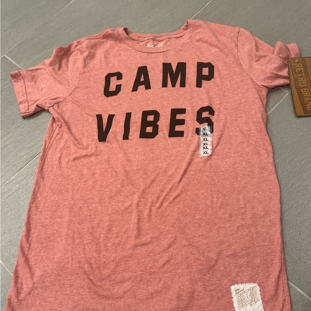Original Retro Brand Kids Short Sleeve Tee  'CAMP VIBES'